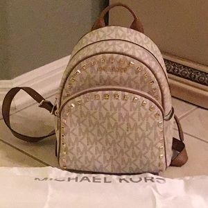 Authentic Studded Michael Kors Backpack